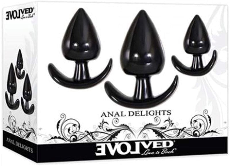 Evolved Anal Delights Butt Plugs