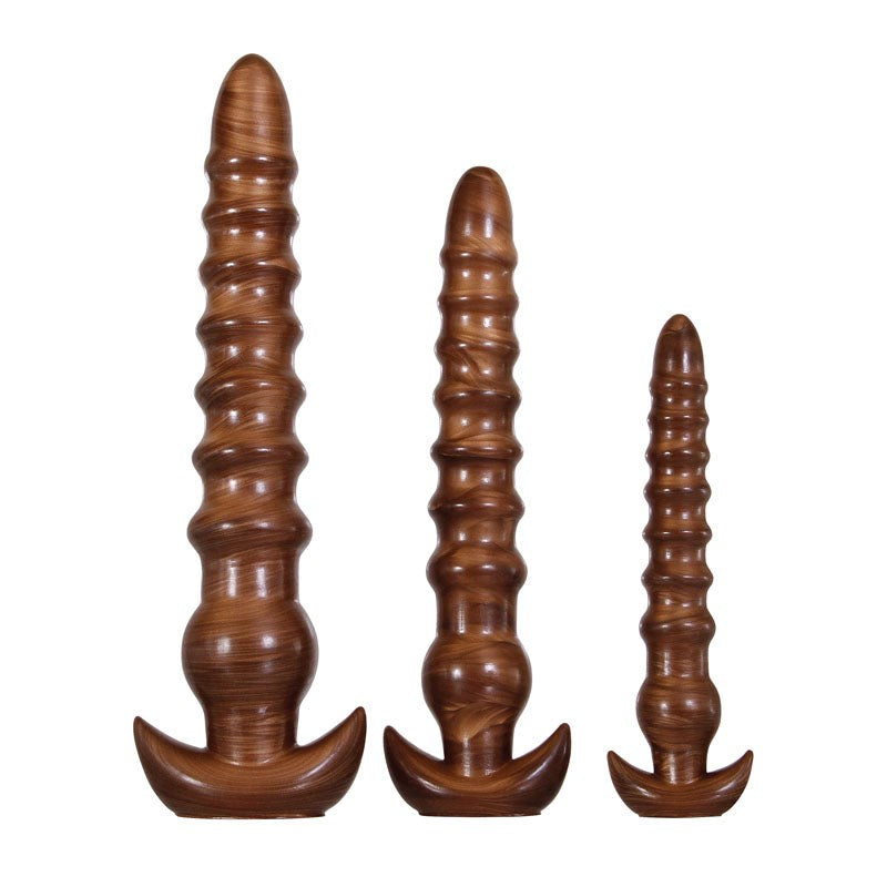 Evolved TWISTED LOVE Anal Plugs set of 3 Butt Plugs