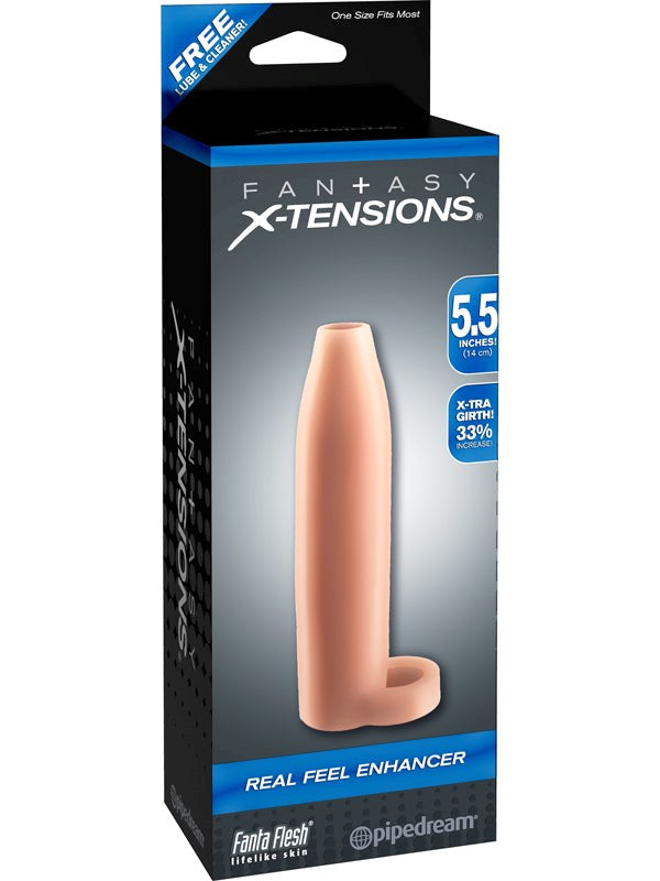 Fantasy X-Tensions Real Feel Enhancer 5.5 Inches Pumps, Extenders and Sleeves