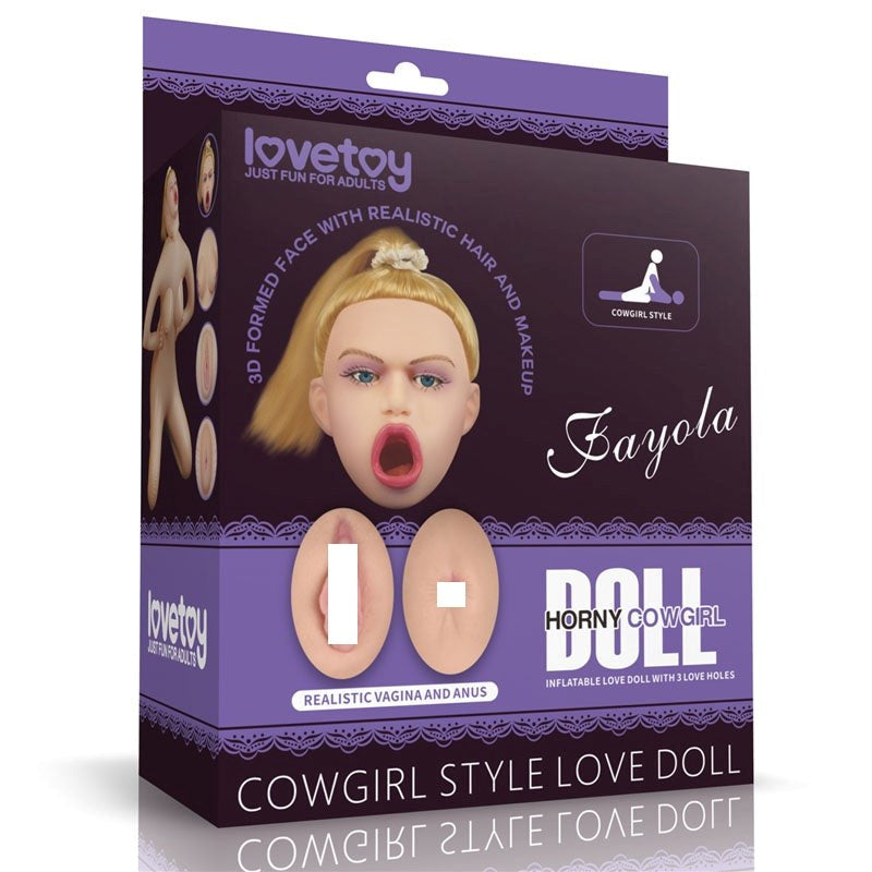 Fayola Horny Cowgirl Inflatable Love Doll Love Dolls