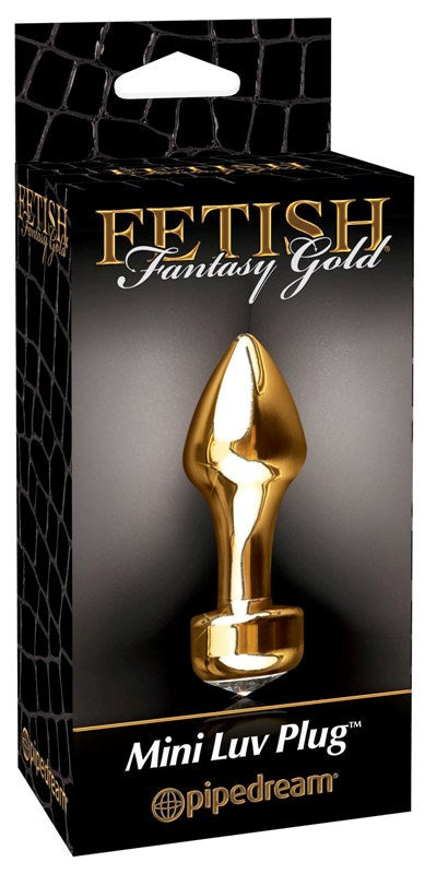 Fetish Fantasy Gold Mini Luv Plug Butt Plugs