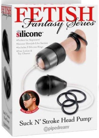 Fetish Fantasy Series Suck N Stroke Penis Head Pump Masturbators and Strokers