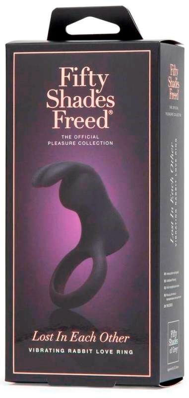 Fifty Shades Freed Lost In Each Other Vibrating Rabbit Love Ring Cock Rings