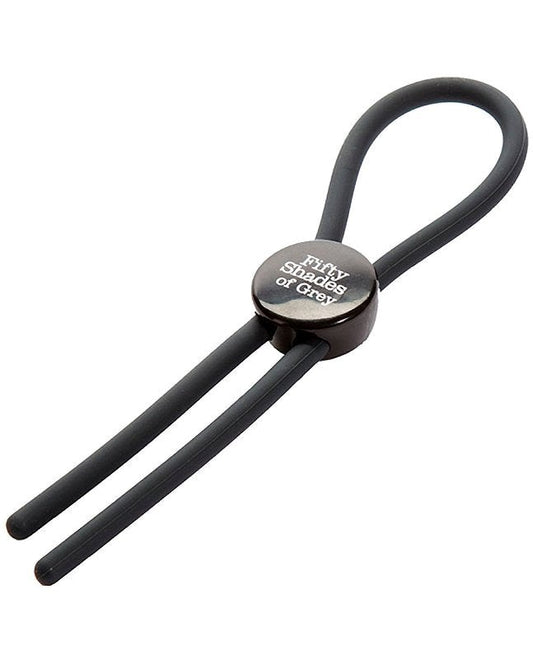 Fifty Shades of Grey Again and Again Adjustable Love Ring - Cock Rings