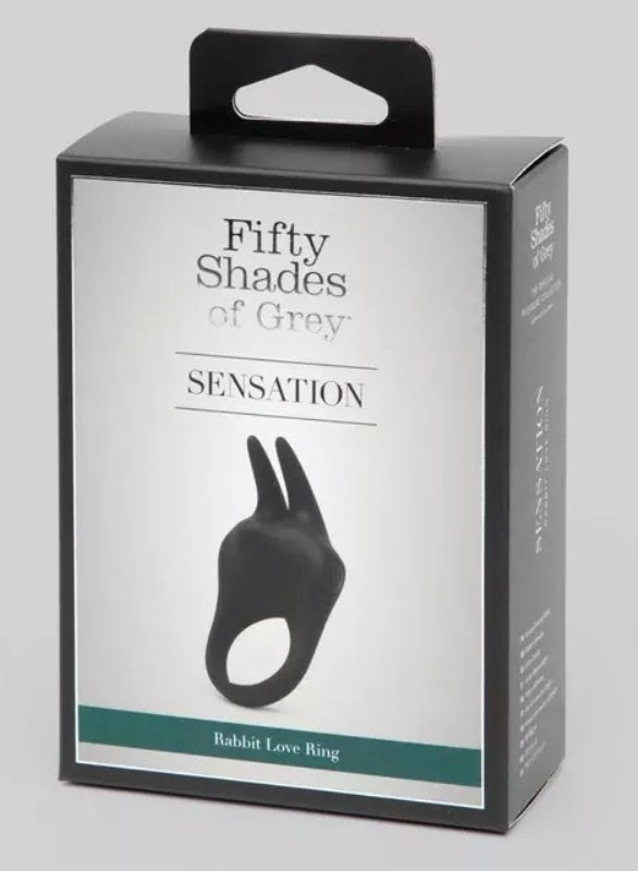 Fifty Shades Rechargeable Vibrating Rabbit Cock Ring Cock Rings