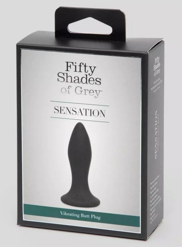 Fifty Shades of Grey Sensation Rechargeable Vibrating Butt Plug Butt Plugs