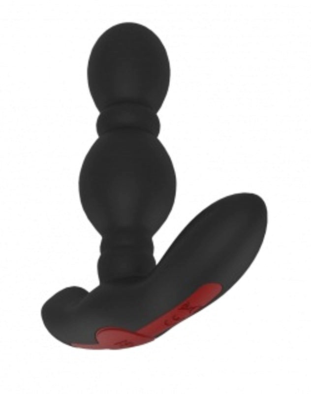 Figo Vibrating Butt Plug Black Butt Plugs