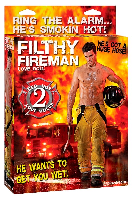 Filthy Fireman Blow Up Doll Love Dolls