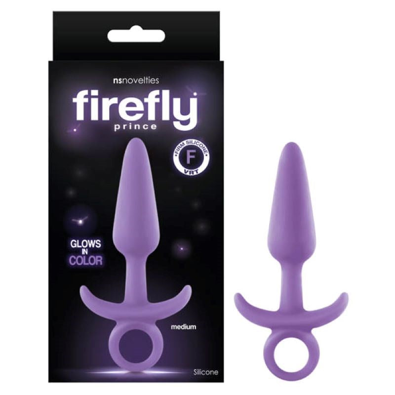 Firefly Prince Medium Butt Plug with Ring Pull Butt Plugs