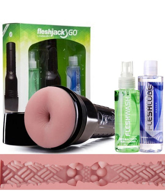 Fleshjack Go Surge Combo Pack Fleshlight Male Masturbators