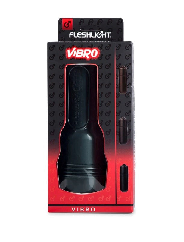 Fleshjack Vibro Pink Bottom Masturbators and Strokers