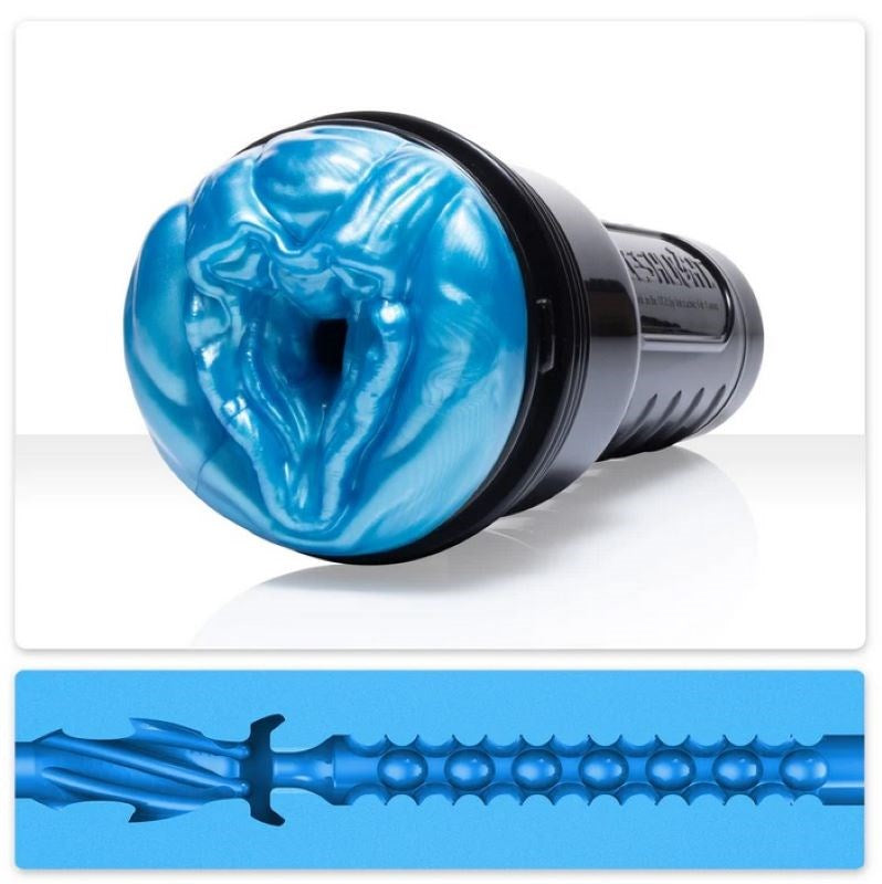 Fleshlight Freaks Alien - Blue Metallic Realistic Butts And Vaginas