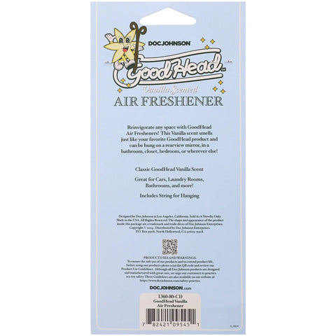 Doc Johnson GoodHead Scented Air Freshener - Massage Oils and Lubricants