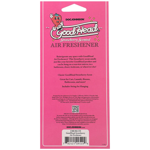 Doc Johnson GoodHead Scented Air Freshener - Massage Oils and Lubricants