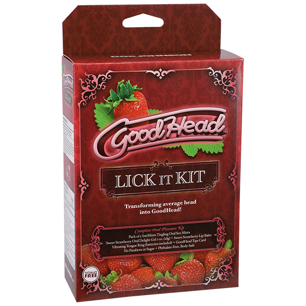 GoodHead Complete Oral Pleasure Kit For Women Sex Kits