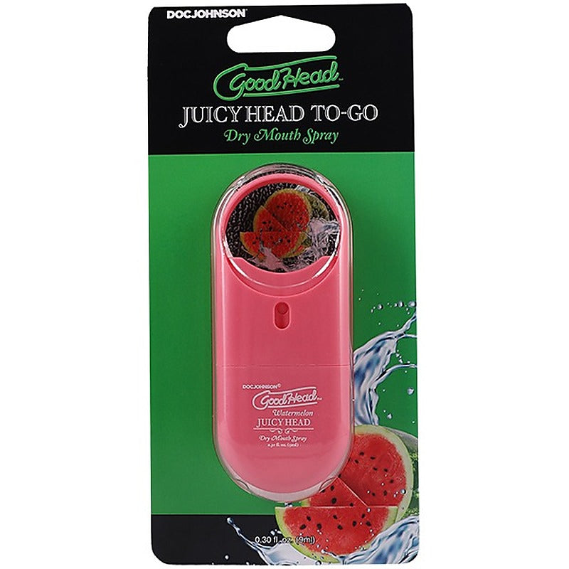 GoodHead Juicy Head Dry Mouth Spray To Go by Doc Johnson - Delay and Excite Sprays