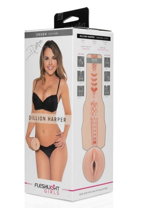 Fleshlight Girls Dillion Harper Crush Realistic Butts And Vaginas