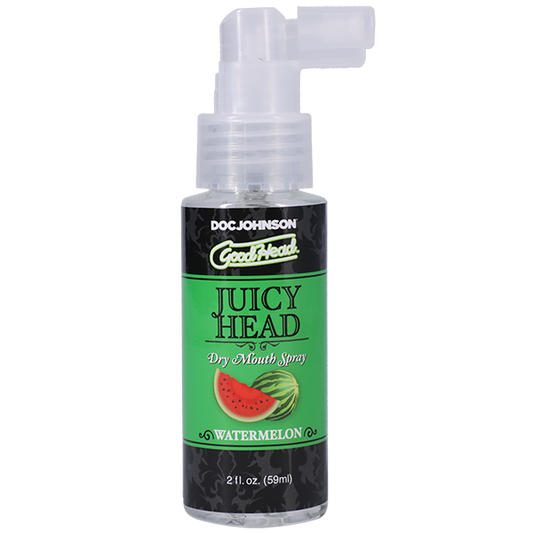 Doc Johnson GoodHead Wet Head Dry Mouth Spray Watermelon 59ml - Delay and Excite Sprays