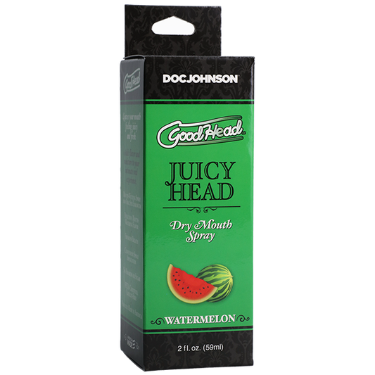Doc Johnson GoodHead Wet Head Dry Mouth Spray Watermelon 59ml - Delay and Excite Sprays