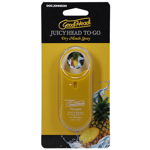 Doc Johnson GoodHead Juicy Head Dry Mouth Spray To Go 9ml - Delay and Excite Sprays