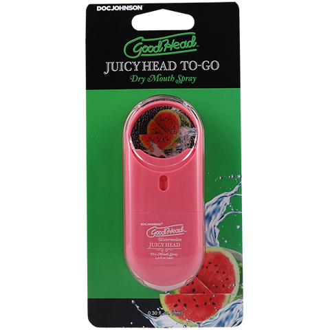 Doc Johnson GoodHead Juicy Head Dry Mouth Spray To Go 9ml - Delay and Excite Sprays