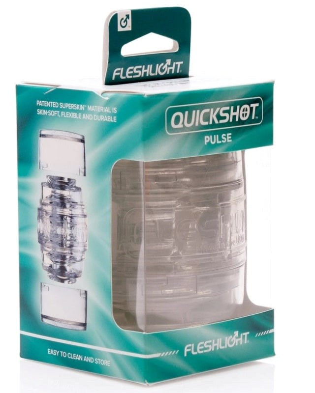 Fleshlight Quickshot Pulse Flexible and Durable Male Masturbator Masturbators and Strokers