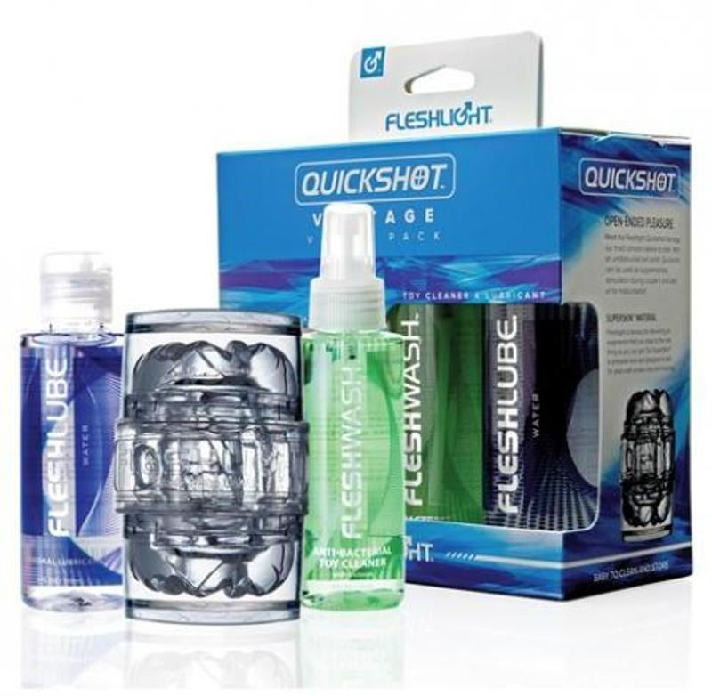 Fleshlight Quickshot Vantage Combo Pack Fleshlight Male Masturbators