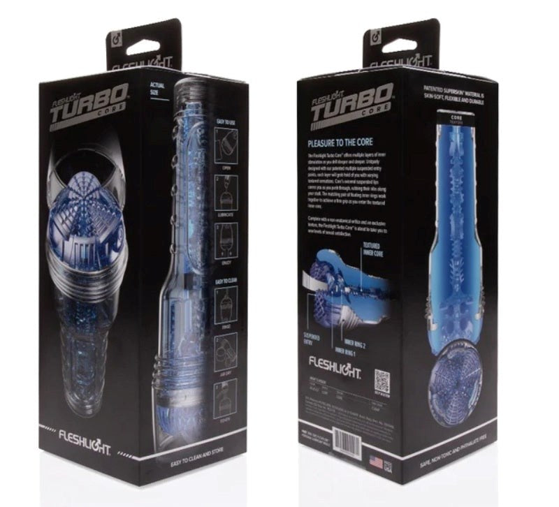 Fleshlight Turbo Core - Blue Ice Masturbators and Strokers