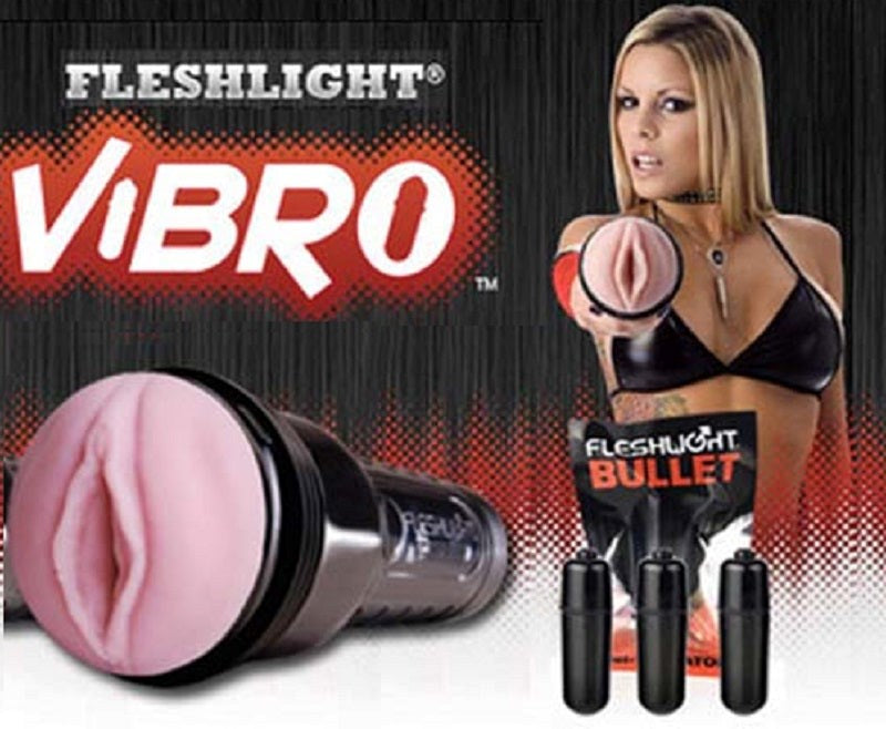 Fleshlight Vibro Pink Lady Touch Masturbators and Strokers