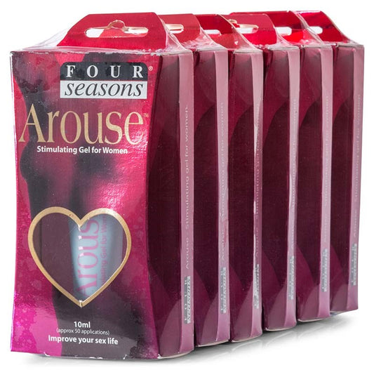 Four Seasons Arouse Stimulating Clit Gel {% if variant != 'Default Title' and variant != blank %} {% endif %} Delay and Excite Sprays