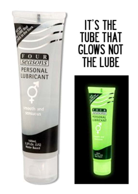 Four Seasons Glow in the Dark Lubricant {% if variant != 'Default Title' and variant != blank %} {% endif %} Water Based Lubes