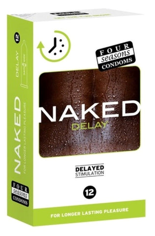 Four Seasons Naked Delay 12 pack - Condoms
