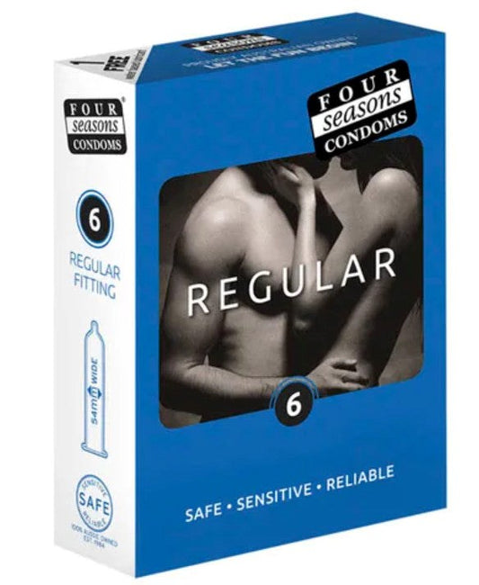 Four Seasons Ultra-Sensitive Condoms - Naturally Intimate Condoms