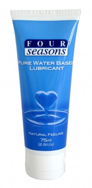 Four Seasons Regular Waterbased Lube - Tube Water Based Lubes