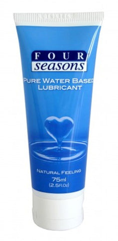 Four Seasons Regular Waterbased Lube - Tube - Water Based Lubes