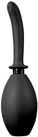 Freshen Pump Black 13cm Douche - Anal Cleansing