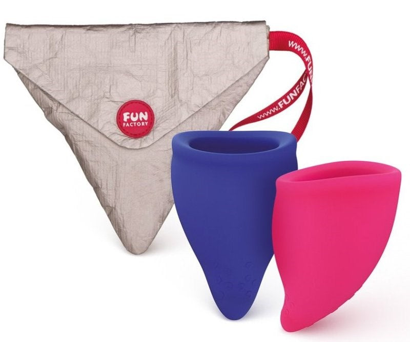 Fun Factory Fun Cup Menstrual Cup Explore Kit Pumps, Extenders and Sleeves