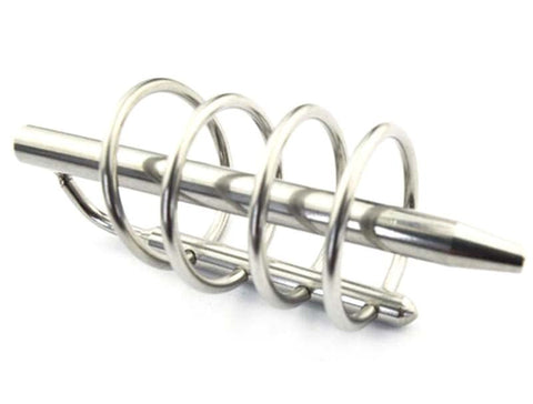 Gates of Hell Cock Cage & Penis Plug - Male Chastity