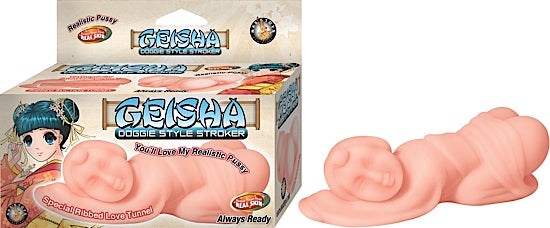 Geisha Doggie Style Flesh Masturbators and Strokers