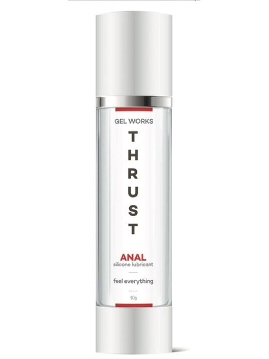 Gel Works Thrust - Long-Lasting Pleasure for Intimate Moments Silicone Based Lubes