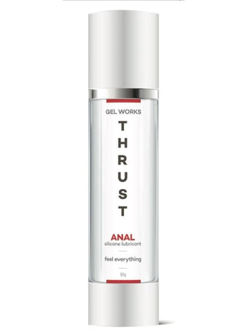 Gel Works Thrust - Long-Lasting Pleasure for Intimate Moments - Silicone Based Lubes