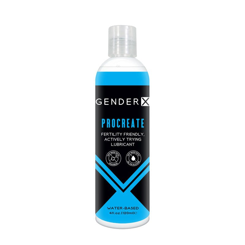 Gender X PROCREATE Fertility Lube - 120 ml Default Title Water Based Lubes