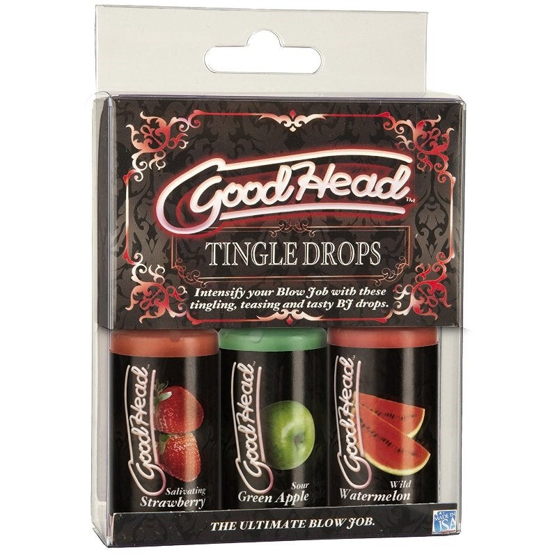 Good Head: Tingle Drops - 3 Pack Delay and Excite Sprays