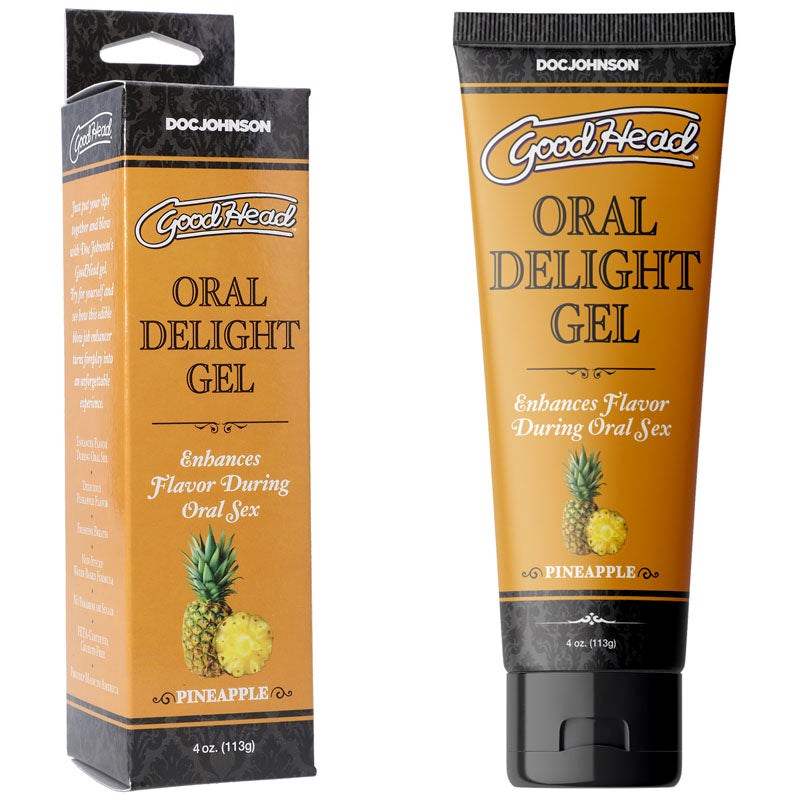 GoodHead Oral Delight Gel - 120ml Water Based Lubes