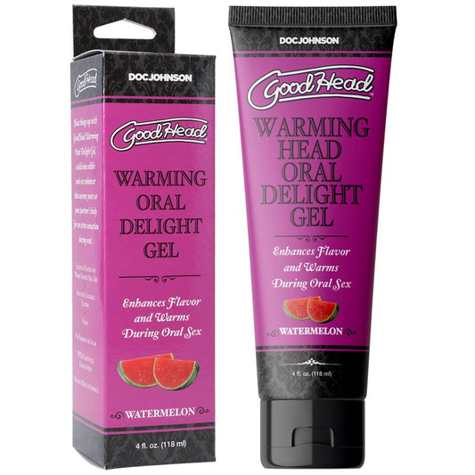 GoodHead Warming Head Oral Delight Gel - Water Based Lubes