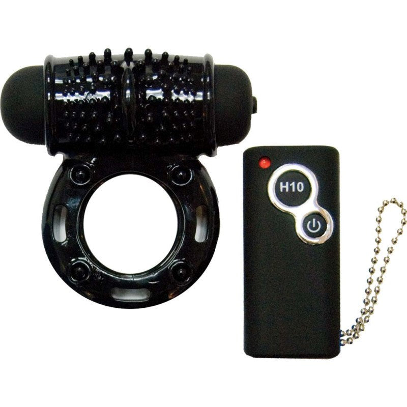 Hero Remote Control Wireless Cock Ring Black Cock Rings