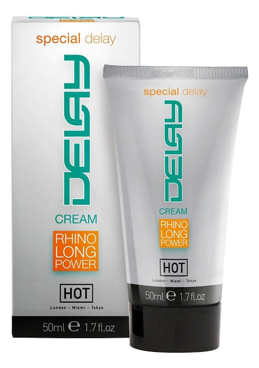 Hot Delay Intimate Cream - Longer-Lasting Sensations - Delay and Excite Sprays