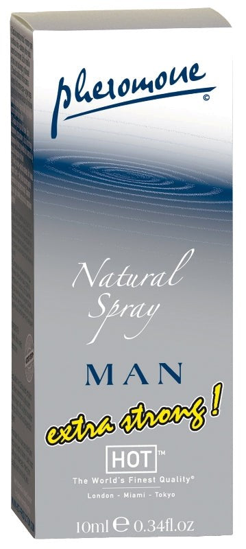 Hot Pheromones Man Natural Spray Extra Strong 10ml Delay and Excite Sprays