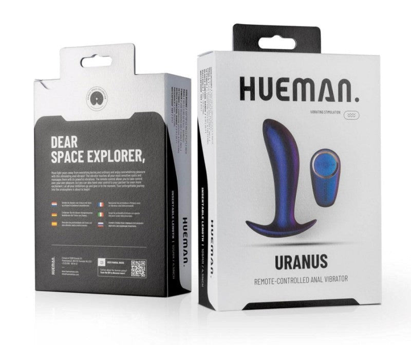 Hueman Uranus Remote Controlled Anal Vibrator Butt Plugs