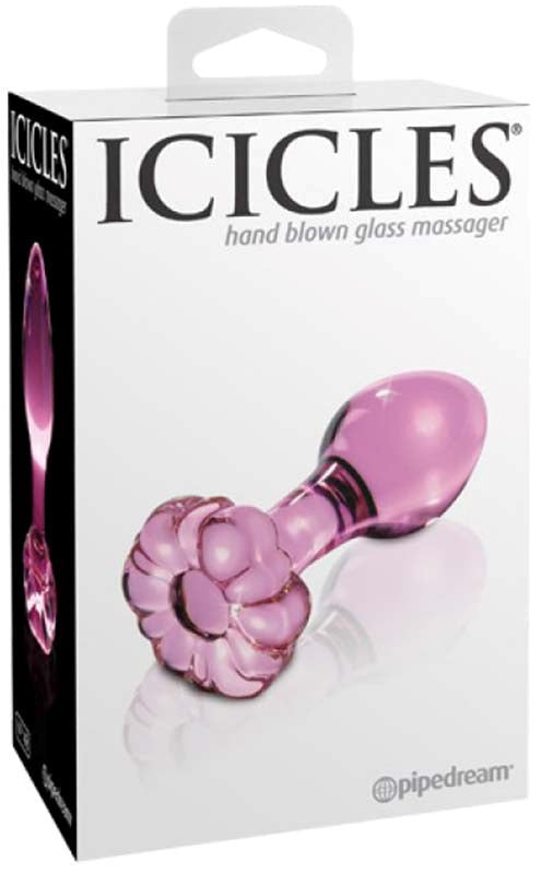 Icicles No 48 Glass Butt Plug Prostate Toys